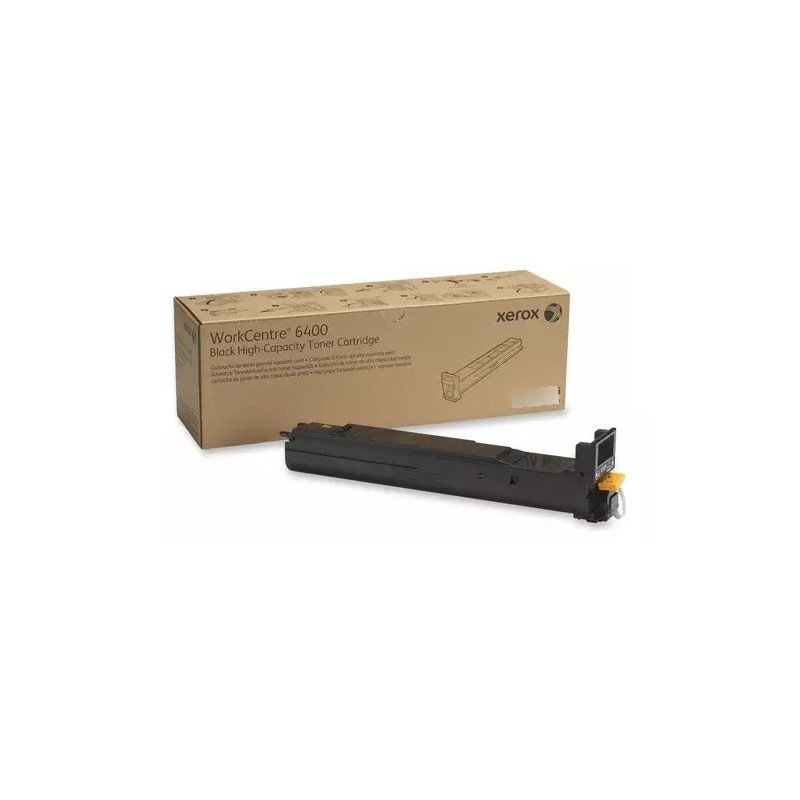 Tóner Xerox negro 6400mfp alta capacidad